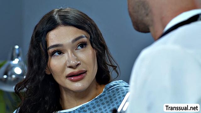 Trying my super handsome doctor’s dick