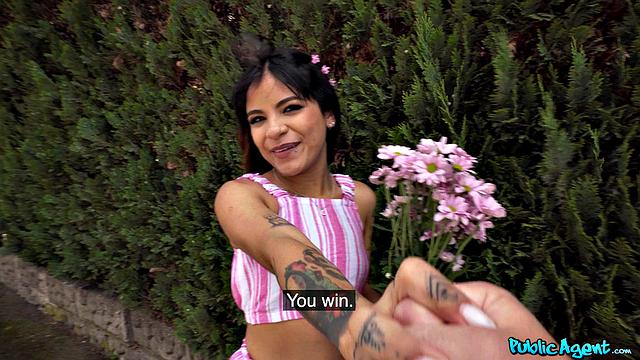 Latina Banged in the Garden