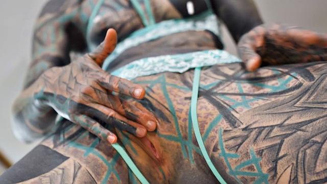 Tattoo Girl Anuskatzz Gets Fucked Balls Deep In Her Ass