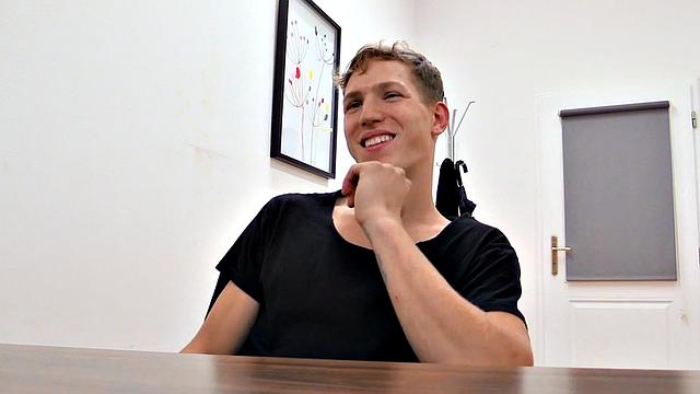 Picked Euro twink banged t fake casting after throating