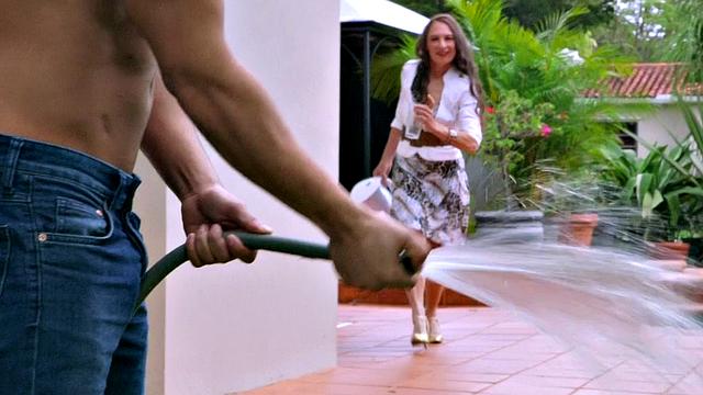 Lawn boys always get trim