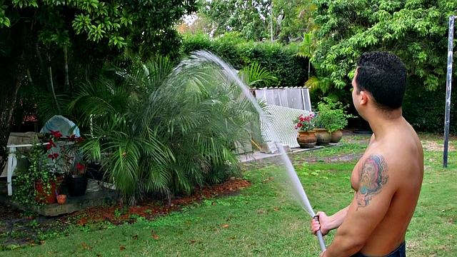 Lawn boys always get trim