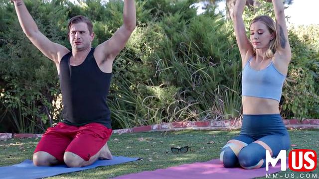 Haley Reed gets her yoga pants off & gets drilled hard in "Yoga Sex 002"
