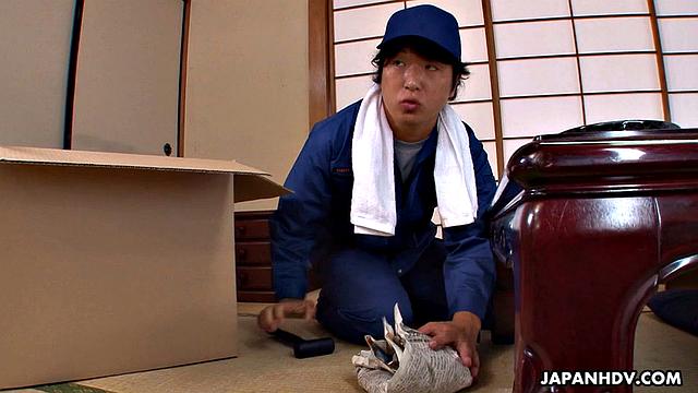 Cheating Wife Ami Kikukawa Is Horny For Young Love