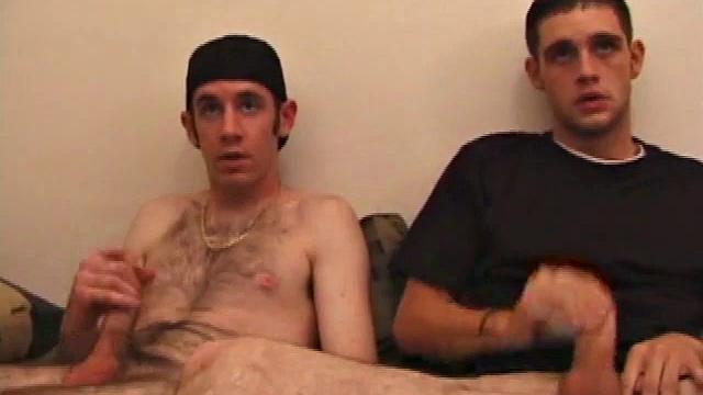 If you like twinky skater boys, Tag and Bama are for you. They start stroking each other while watching a porn video, and then take turns sucking each other in a tentative and shy way.