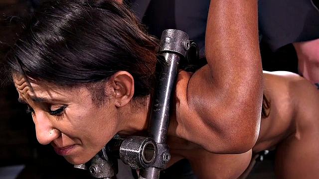 Extreme toyed anal MILF enjoys BDSM orgasms by master