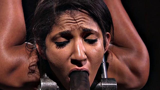 Extreme toyed anal MILF enjoys BDSM orgasms by master