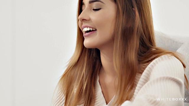 Lesbian stepsisters' secret