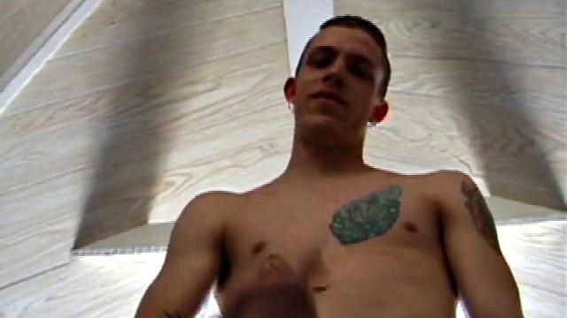 Alone in his bedroom, Shane watches porn and edges himself until he cums