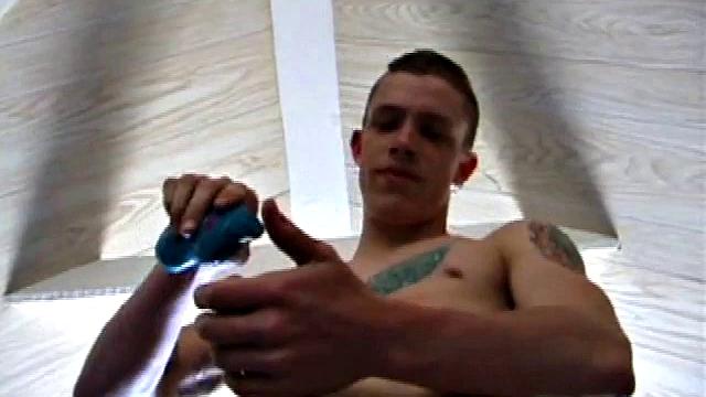 Alone in his bedroom, Shane watches porn and edges himself until he cums