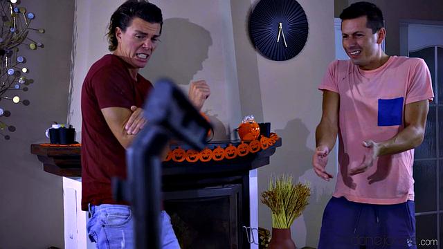 Zombie Halloween double team