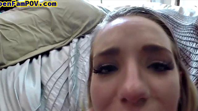 21yo stepdaughter gets pussyfucked by stepdaddy perv