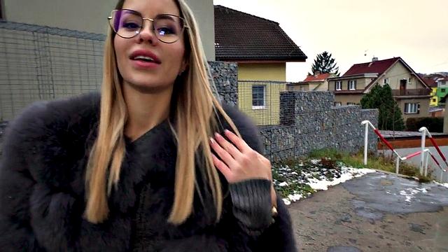 Picked up big 21yo gets POV doggystyled for cash