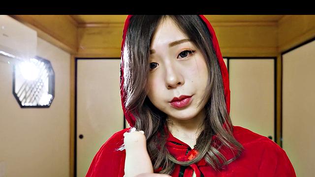 Commercial model Siyu Lin with the director after a long day of work