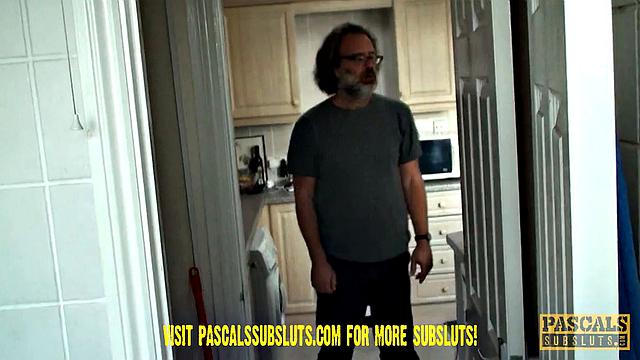 Pascal makes Andy's niece Kaz B. a SubSlut