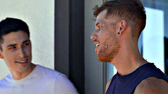 FalconStudios - VERY HOT INTERRACIAL THREESOME With Ass Pounding & Spitroast