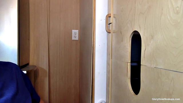 Young Guy Loves Gloryhole BJ