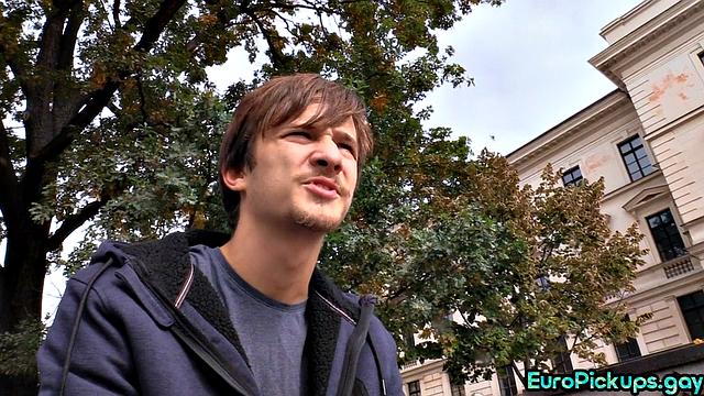 Picked up guy gets facial