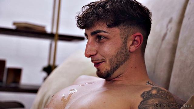 Blonde in stockings and heels