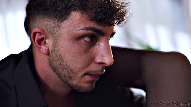 Blonde in stockings and heels