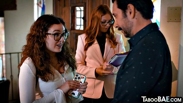 Petite babe cocksucking her lover