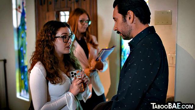 Petite babe cocksucking her lover