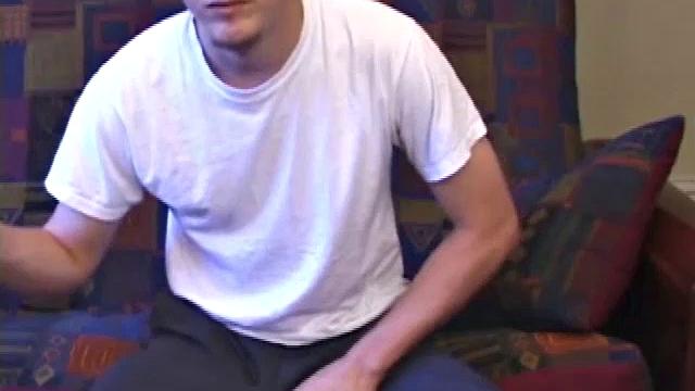 Ethan is a smooth skater boy with an impressive dick poking out of his boxers. While jacking off, he almost never uses any classic strokes, preferring to manipulate his massive cock in a variety of interesting ways.