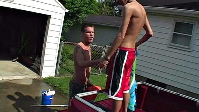 Jayson and Korey turn up the heat with raw, passionate gay sex