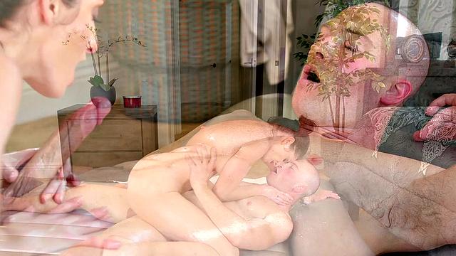 OUT OF THE FAMILY - Sexy MILF Silvia Saige Tries Nuru Techniques With Her Stepson