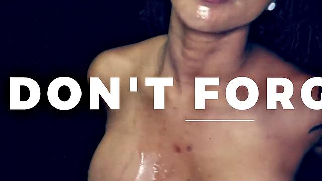 GloryholeSecrets - Cute PETITE Brunette Deepthroats And Gives Blowjobs At The Gloryhole