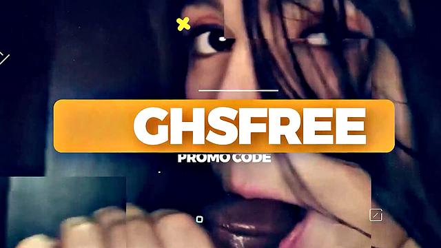 GloryholeSecrets - Cute PETITE Brunette Deepthroats And Gives Blowjobs At The Gloryhole