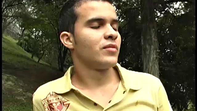 We join two sexy Latin studs on a bed, pulling clothes off each other, these smooth and skinny twinks are both hung and give ample attention, sucking each other's uncut cock to rock hard.