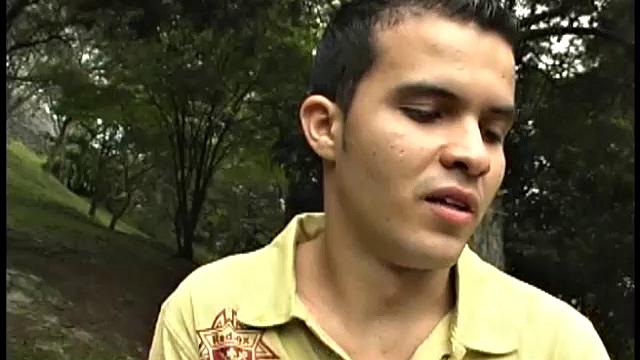 We join two sexy Latin studs on a bed, pulling clothes off each other, these smooth and skinny twinks are both hung and give ample attention, sucking each other's uncut cock to rock hard.