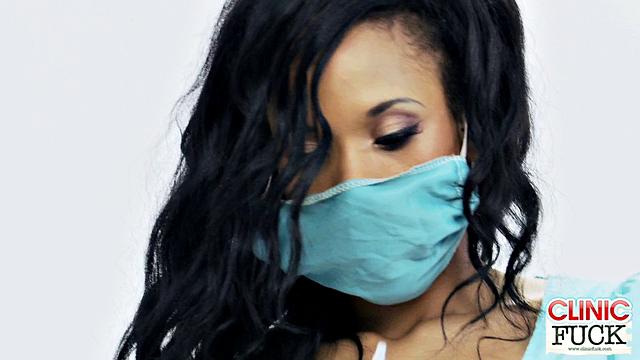 Nurse Keisha having fun