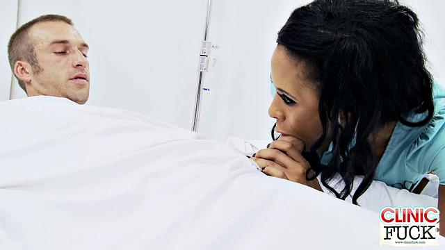 Nurse Keisha having fun