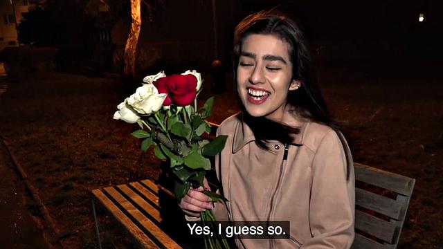 Real newbie giving brain and gagging on cock