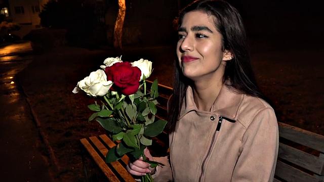 Real newbie giving brain and gagging on cock