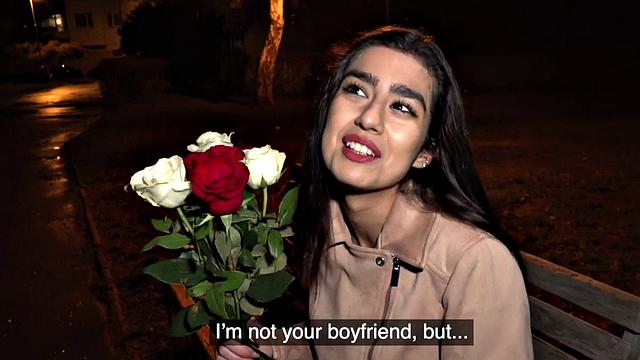 Real newbie giving brain and gagging on cock