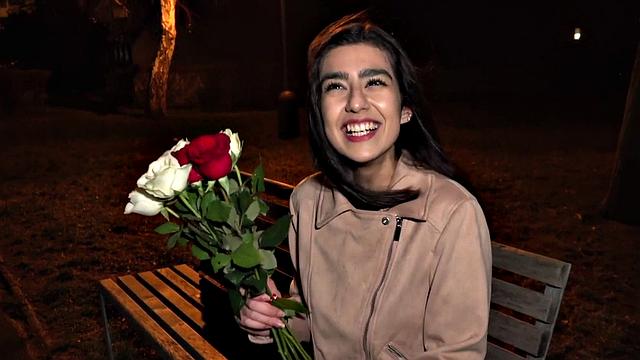 Real newbie giving brain and gagging on cock