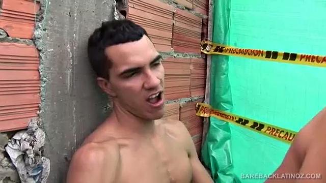 Alex and Mateo are Latin construction workers who have been giving each other the eye for several weeks. The boss needs a couple of guys to work overtime and both volunteer, knowing they will be the only ones on site.