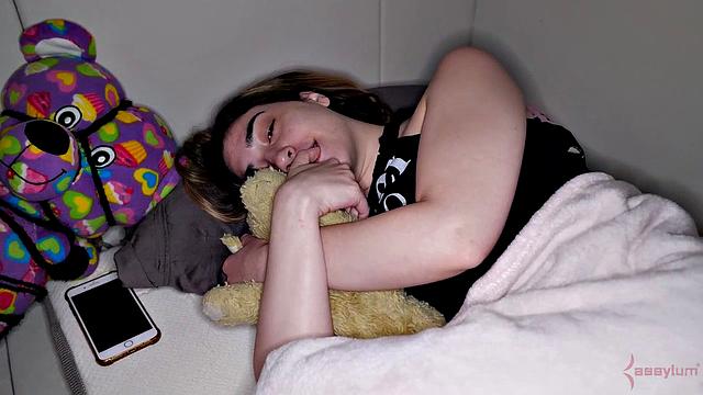 Teen submits to her powerful dom