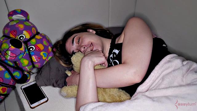 Teen submits to her powerful dom