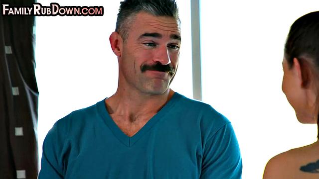 Horny stepdaughter pounded by daddy