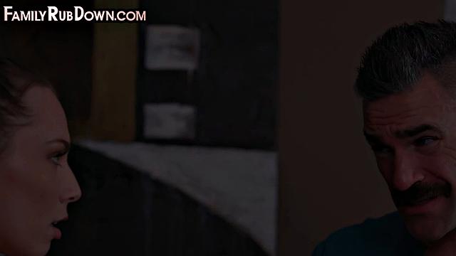 Horny stepdaughter pounded by daddy