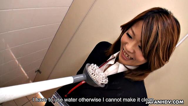 Yuria Takeda finally got her orgasm