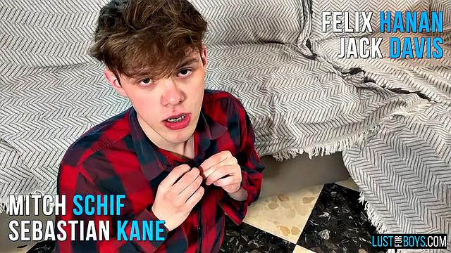 Dick Addict Needs More - Part 1 - Jack Davis, Mitch Schif, Felix Hanan, Sebastian Kane