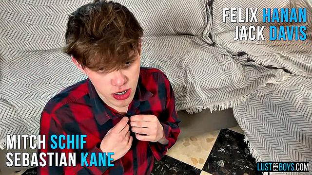 Dick Addict Needs More - Part 1 - Jack Davis, Mitch Schif, Felix Hanan, Sebastian Kane
