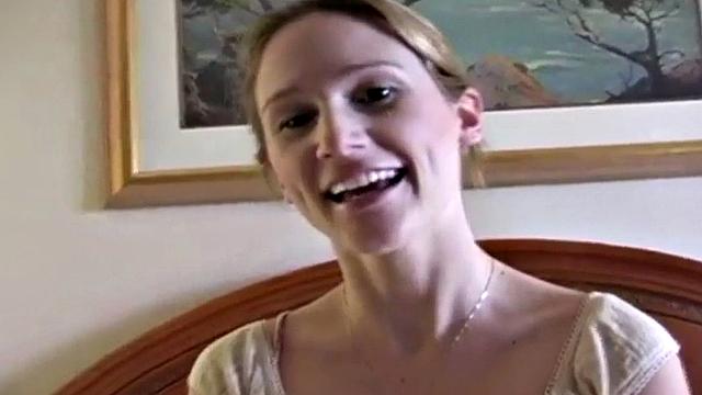 Cum hungry teen whore gets on her knees