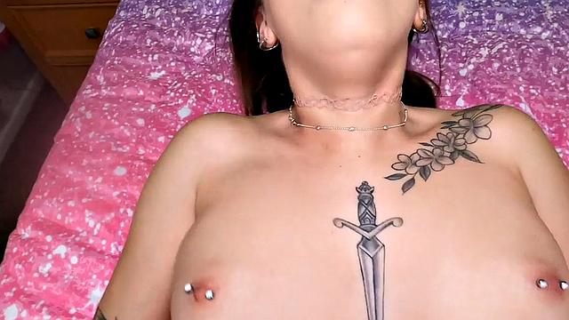 Busty stepdaughter POV pussydrilled by stepdaddys cock