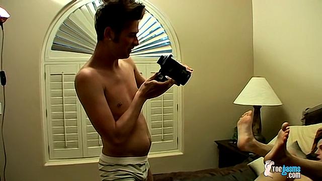 Affectionate Foot Play for Boyfriends - Ayden James and Shane Allen